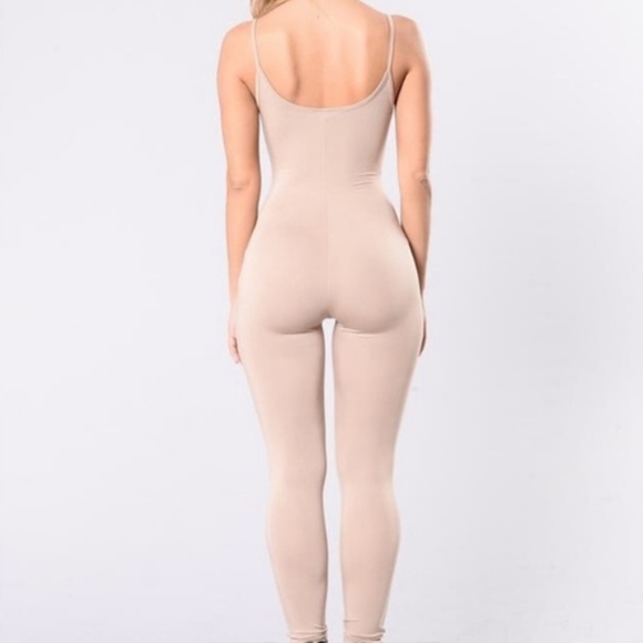 Fashion Nova | Season Jumpsuit - Khaki - Large - Picture 5 of 6